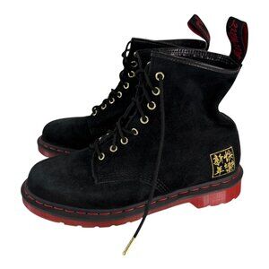 Dr Martens 1460 CNY Chinese New Year suede Combat boots SIZE 10 Mens 11 Womens